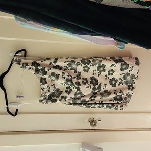 NWT Abercrombie and Fitch one shoulder tropical dress